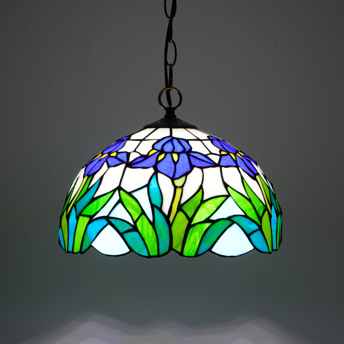 Iris Pendant Lamp Blue NEW fullbody v2