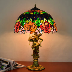 Black Rose Lamp - Angelic pole - variant photo TBL-003-019