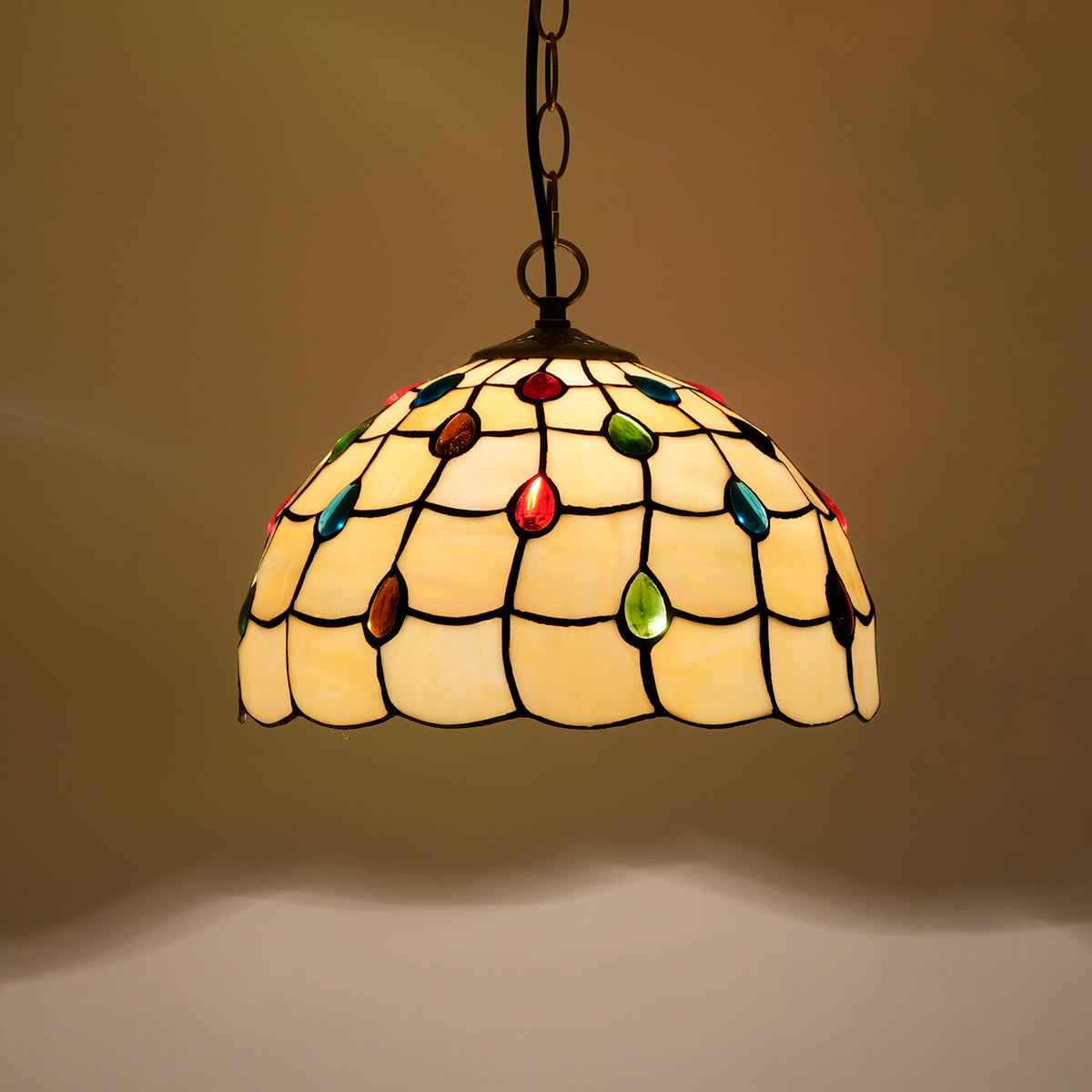 Colored Beads Chandelier NEW fullbody v2