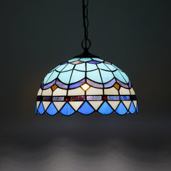 Mediterranean Feather Chandelier NEW fullbody v1