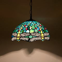 Dragonfly Pendant Lamp Blue Green NEW fullbody v2