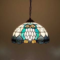 Cyan Owl Chandelier NEW fullbody v1