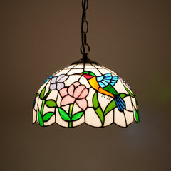Blue Hummingbird Chandelier NEW fullbody v1