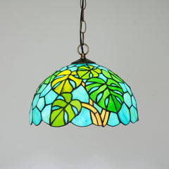 Green Turtle Back Bamboo Chandelier NEW fullbody v2