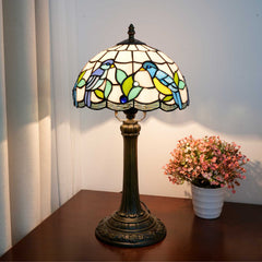 Blue Robin Lamp