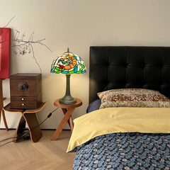 Orange Shrimp Seaweed Lamp