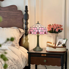 Pink Flower Pattern Lamp
