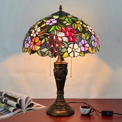 Grape Flower Desk Lamp - Rose pole - variant photo TBL-003-049