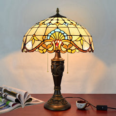 Baroque Lamp - Rose pole - variant photo TBL-003-053